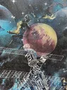 Обои 10841-01 Космос/Артекс/Россия (1,06*10м обои винил флиз)