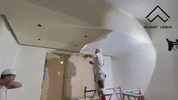 ///Флизелин на потолок/ Малярный- ремонтный флизелин под шпатлевание/ Армирование потолка\\\